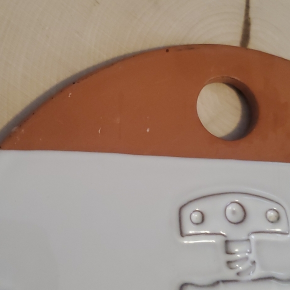 Mud Pie Eat & Drink Corkscrew Design Round Trivet - Picture 5 of 7